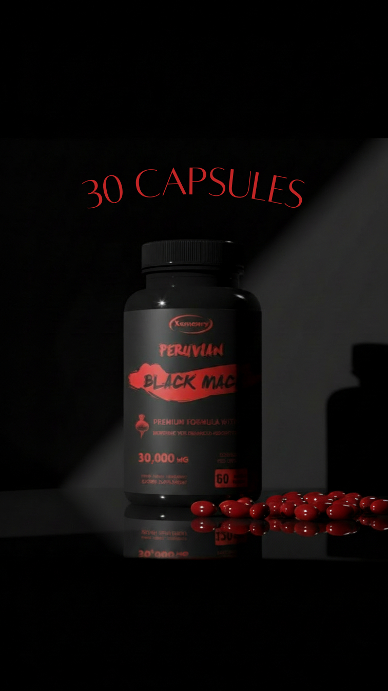 Premium Black Maca Root Capsules
