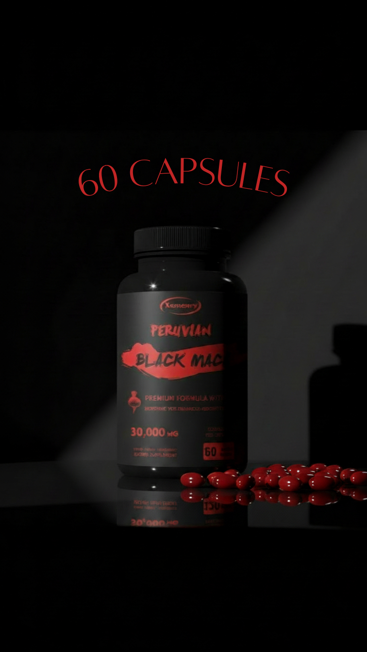 Premium Black Maca Root Capsules